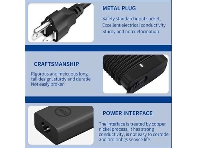 New Slim 65W 60W Dell Laptop Charger USB C for Dell Latitude 5420 5440 5430 5520 5530 5540 7420 7440 7390 7400,XPS 13 Chromebook 3100,for Dell...