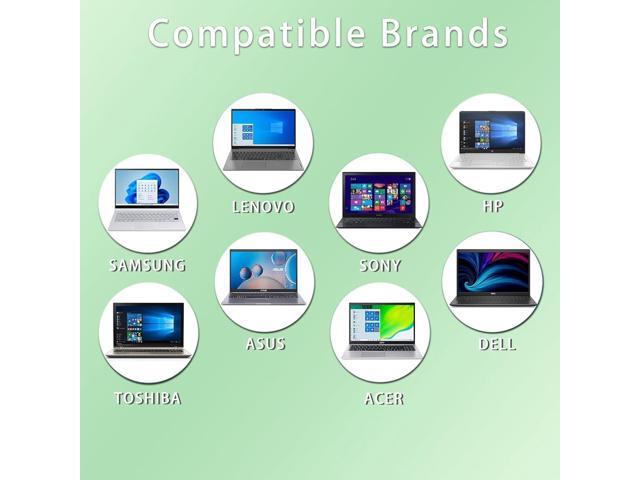 90W New Slim Universal Laptop Charger Fast Adapter Compatible with Dell HP Acer Asus Lenovo IBM Sony Fujitsu Gateway Notebook Ultrabook Chromebook...