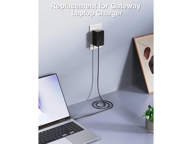 12V2A Replacement for Gateway Laptop Charger Compatible with GWTC116-2 GWTN156-11 GWTN116-1 GWNC21524 GWTC116-1 GWTN116-3 GWTN141-1 GWTN141-5 EVOO...