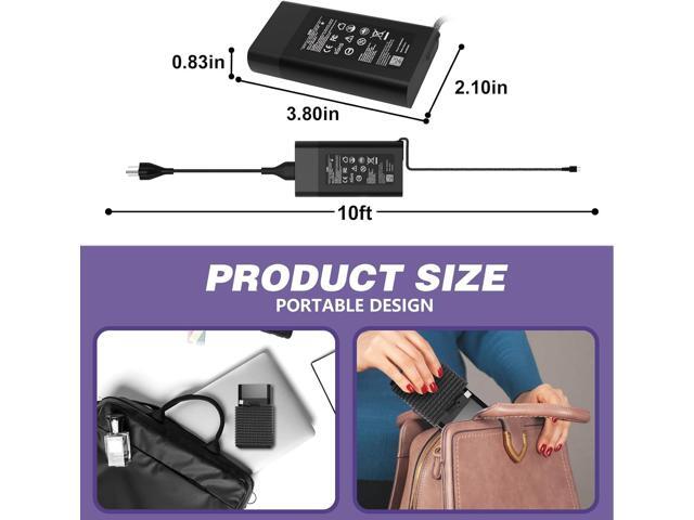 New Slim 65W Laptop Charger Fits for HP Laptop Charger USB C Computer Replacement, Envy x360/Elitebook x360/Spectre x360/Elite...
