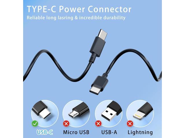 65W 60W USB C Laptop Charger Compatible with Dell Chromebook 3100 3300 3380 3400 3500 5190 5300 5400 7200 7300 XPS and Latitude 5000 HA65NM190...