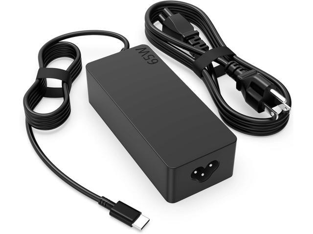 65W USB C Charger Compatible with Lenovo ThinkPad E16 E14 T14 Gen 5 4 3 Business Laptop,ThinkPad X1 Carbon Gen 12 11 10 9/Thinkbook 16 15 G7 G6 G5...