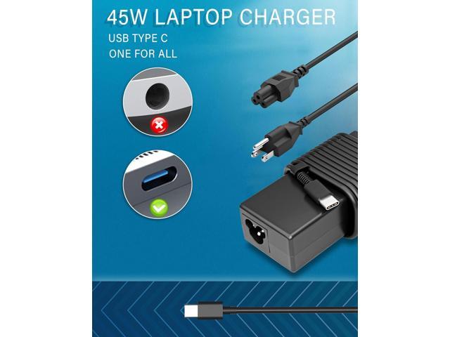 45W USB C Laptop Charger for Chromebook X360 14 14A G5 11 11A G6 G7 G8 EE R13 X360 14-ca051wm 14-ca091wm ca061dx 11-ae051wm ae001tu ae027nr...