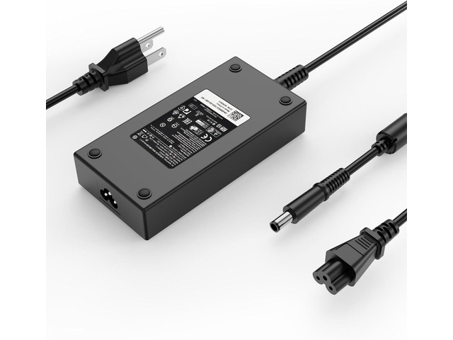 180W 19.5V 9.23A AC Power Adapter Charger Cord fit for Dell Alienware 15 R3 M14X M15X Precision 7510 Precision 17 7710 M4600 M4700 M4800 74X5J...