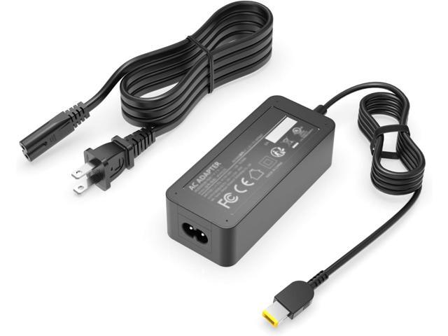 65W 45W Charger Fit for Lenovo Thinkcentre Ideacentre Laptop Desktop All in one PC, (Safety Certified by UL), 10Ft Power Cable, Slim Tip Connector