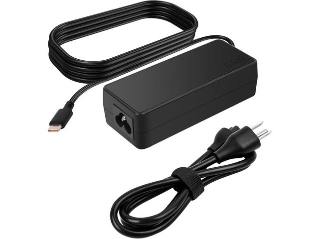 65W Charger Fit for Lenovo ThinkPad X1 Carbon 5th 6th 7th 8th Gen, X1 Yoga 2nd 3rd 4th 5th, X1 Tablet 2nd 3rd USB C Laptops Adapter
