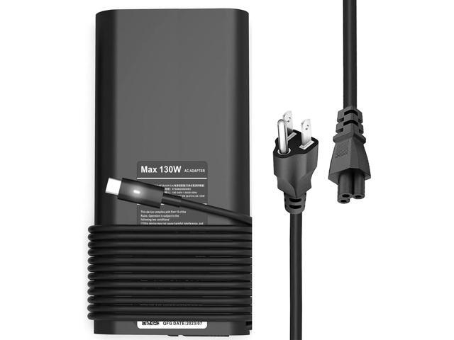 Replacement 130W USB C Laptop Charger Compatible with Dell XPS 15 2in1 9575 9510 9500 9520 XPS 17 9700 9710 9720, Precision 5530 2in1 5550 5560...