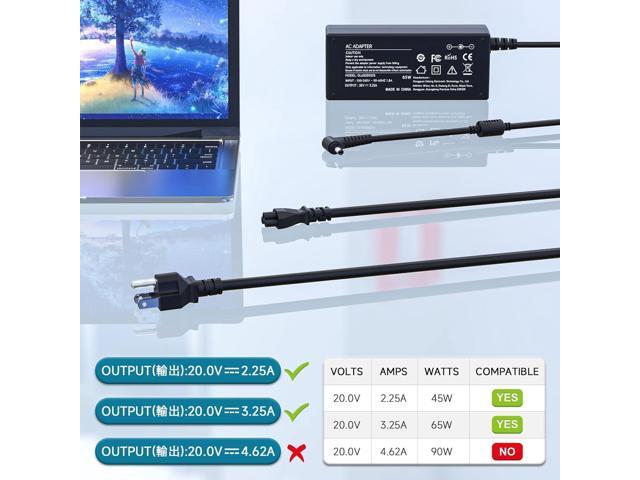 65W 45W IdeaPad Laptop Charger, for Lenovo IdeaPad 3 5 330 330s 320 310 S340 S145 100 110 110s 120S-11IAP 100S-11IBY 130-15AST 510s 530s 710S Flex...