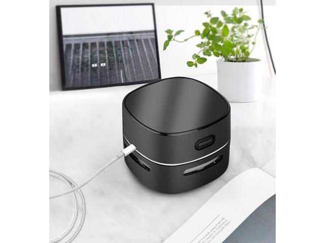 ODISTAR Desktop Vacuum Cleaner, Mini Table dust Sweeper Energy Saving,High Endurance up to 400 mins,360º Rotatable Design for...