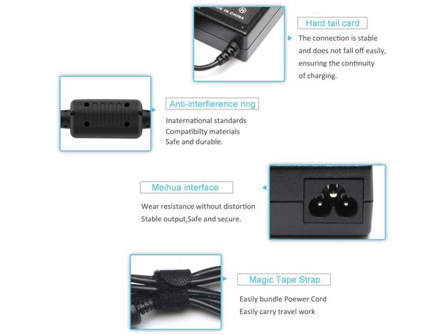 60W AC Adapter Charger for Samsung R440 R480 R530 R540 R580 N110 N120 N130 N140 N150 NP270E4E NP270E5E NP470R5E Laptop Power Supply Cord 19V 3.15A