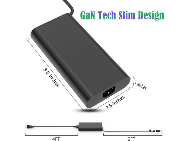 Slim 330W 16.92A 19.5V AC Laptop Charger for DELL Alienware M17 M18X X17 X51 Area-51m G15 G16 5530 7630 7620 DA330PM190 LA330PM190 DA330PM111...