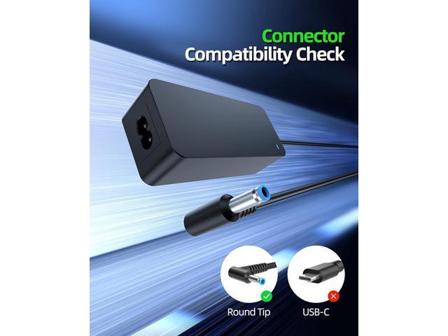 45W Model Charger Fit for HP 14-dq0xxx 14-dq0051dx 14-dq0052dx 14-dq0054dx 14-dq0055dx 14-dq0011dx 14-dq0002dx 14-dq0003dx 14-dq0005dx 14-dq0001dx...
