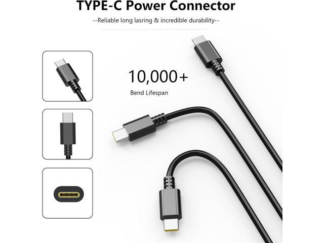 65W USB Type-C Charger Fit for Lenovo Thinkpad T14 T14S T15 T16 Yoga L13 7i L14 L15 E14 E15 X12 X13 R14 K14 Gen 1 2 3 4 ThinkBook 13S 14S 15 Plus...