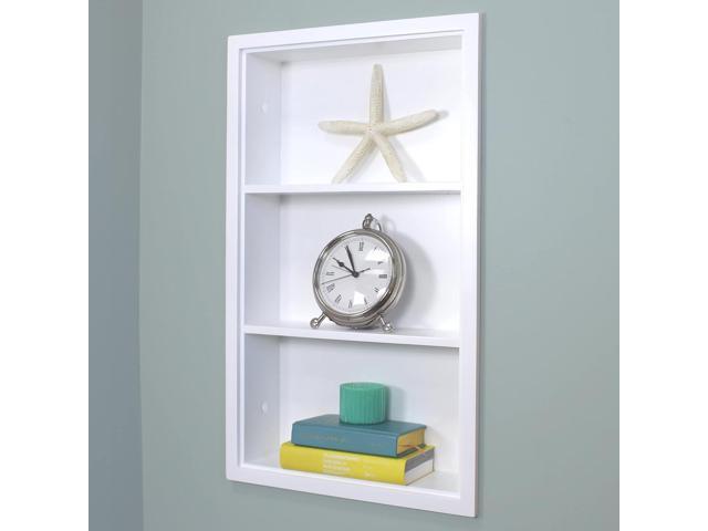 14x24 Sloane Recessed Wall Niche Medicine Cabinet Replacement, in The Wall Bathroom Cabinet Insert Shelf/Shelves, Made in North America, Real Wood,...