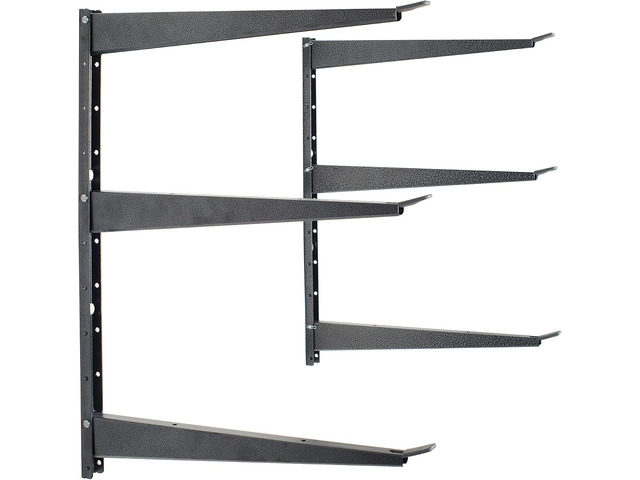 Delta Heavy Duty Wood and Lumber Storage Rack, Holds Up To 480 lbs - Easy to Install Mounted Rack With Steel Construction for Indoor & Outdoor...