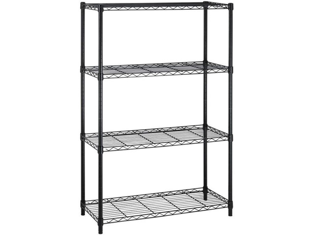 BestOffice 36'x14'x54' 4 Tier Layer Shelf Adjustable Steel Commercial Wire Metal Shelving Rack