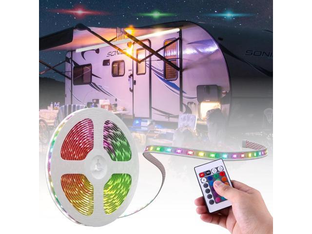 LATCH. IT RV Awning Lights 12V 20 V2.1 DIY Kit LED Awning Lights for RV & Campers IP68 Water-resistant RV LED lights exterior The Original &...