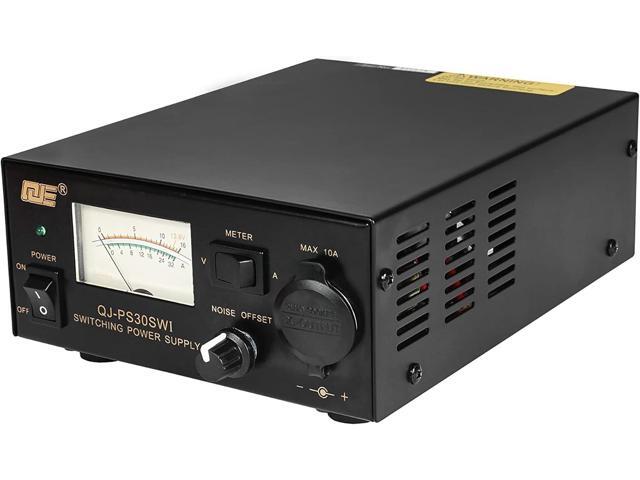 Universal Compact Ham Radio Power Supply 30A DC 13.8V Fixed Output-Noise Offset Home Lab Bench top Converter for Mobile Transceiver, Switching...