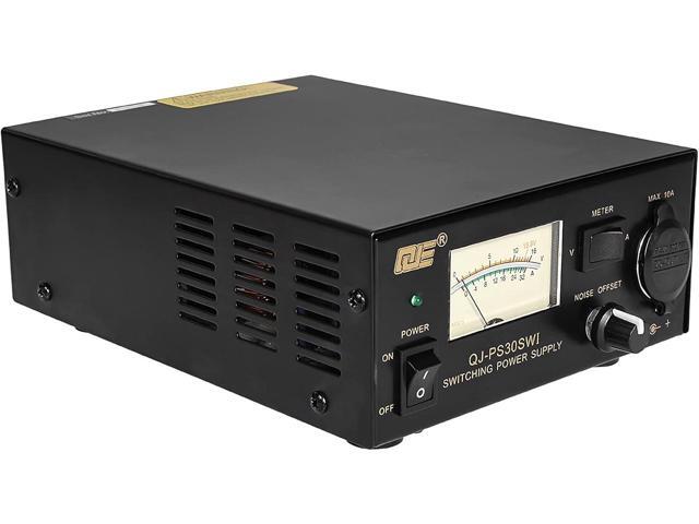 Universal Compact Ham Radio Power Supply 30A DC 13.8V Fixed Output-Noise Offset Home Lab Bench top Converter for Mobile Transceiver, Switching...