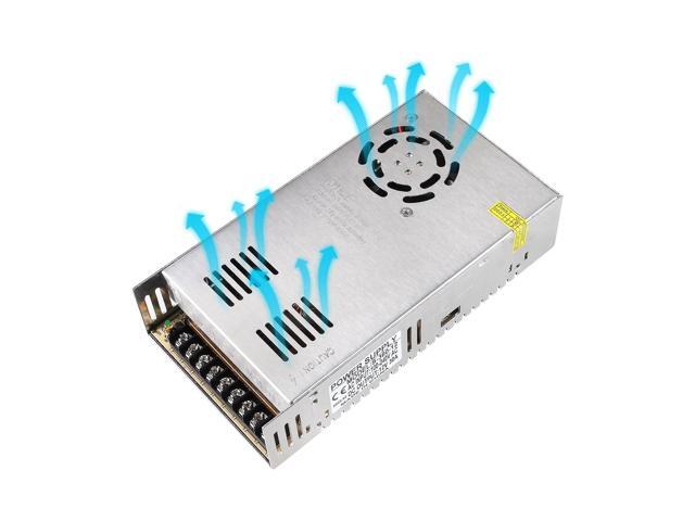 12V 30A Power Supply Transformer Adapter 360W AC to DC Adapter 12 Volt 30 Amp Switching Power Supply Converter Transformer LED Driver 110V 240V AC...