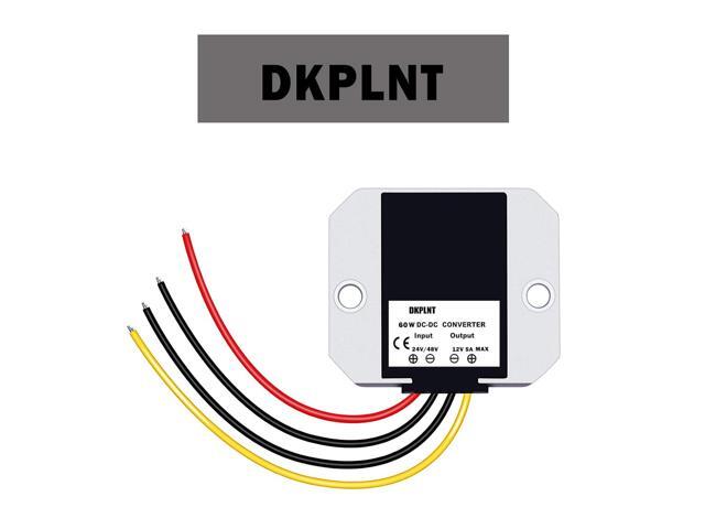 5A 60W 12V Golf Cart 24V 36V 48V to 12V Converter Buck Transformer DC-DC Converter Non-Isolated