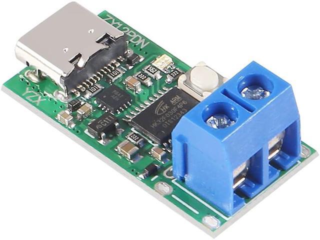 AITRIP 2PCS Type-C USB-C Fast Charging Trigger Module, Pd2.0 3.0 to Dc USB Decoy Fast Charge Trigger Poll Detector with Terminal (ZY12PDN with...