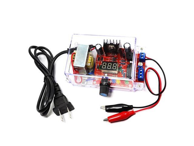 2pcs LM317 DIY Kit Adjustable Regulated Voltage 110V to 1.25V-12.5V Step-Down Power Supply Module PCB Board Electronic Kits