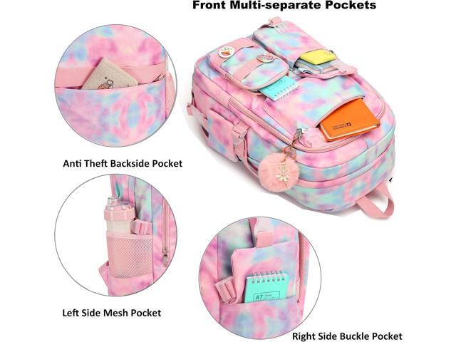 Hidds Laptop Backpacks 16 Inch School Bag College Backpack Anti Theft Travel Casual Daypack Bags Cute Bookbags Large Colorfull Carry on Back Pack...