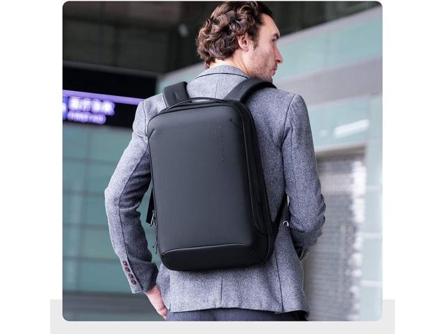 MARK RYDEN Slim Laptop Backpack for Men, High Tech Backpack with Scratch Resistant Shell and USB Charging Port, Waterproof Business Backpack Ideal...