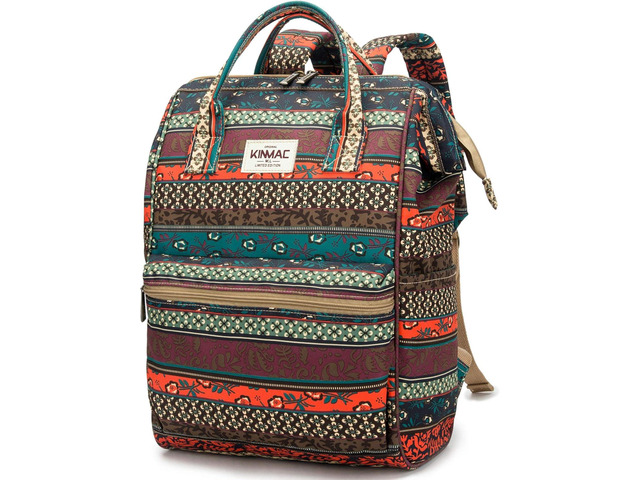 Kinmac Waterproof Laptop Backpack For Laptop Up to 15.6 Inch Men Women Travel Outdoor Backpack (Bohemian)