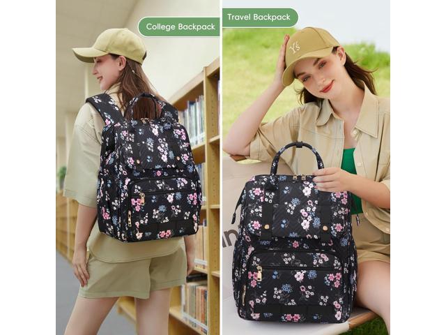 Hidds Laptop Backpack Purse for Women, Work Business College School Commuter Computer Bag Large Girls Nurse Teacher Bookbags Anti Theft Ladies...