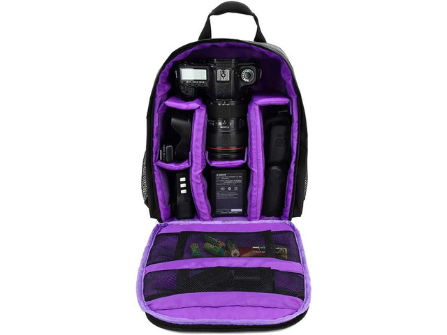 Docooler Camera Backpack Waterproof Shockproof Camping Bag Small Dslr Camera Bag Travel Rucksack Camera Bag For Canon Dslr Sony Travel Rucksack...