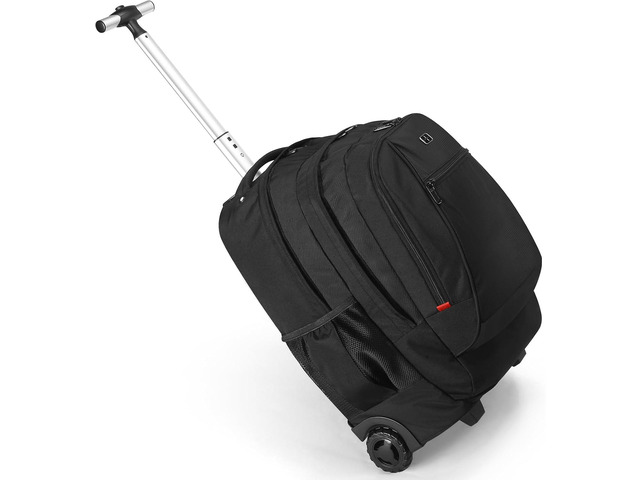 star cloud 21x14 x8 Rolling Backpack For Adults With wheel, Durable Wheeled Backpack With 17' Laptop Sleeve,Travel Carry on Backpack with Wheel for...