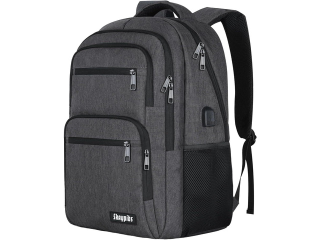 Backpck for Men Women, School Backpack for Boys Girls Teen, 15.6 inch Laptop Back Pack with USB Charger Port, Bookbag with USB Charger for College...