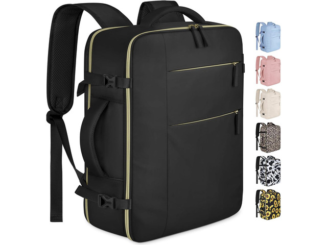 Capolo Travel Backpack for Women Men Waterproof Laptop Backpack Airlines Approved Carry On Backpack Bag Computer Bookbag for Business, Work,...