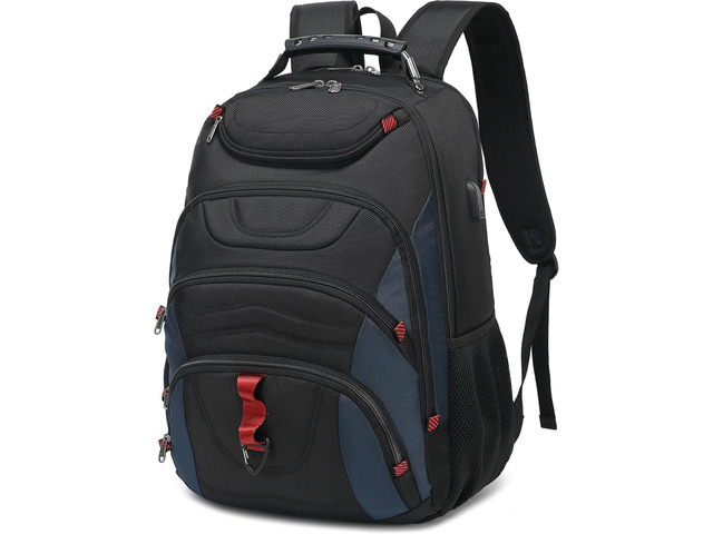 Boavan Laptop Backpack for men, 17.3 inch Laptop Bag with USB Port, Waterproof Travel Work Backpack Purse, Anti-Theft Teacher Nurse Doctor Casual...
