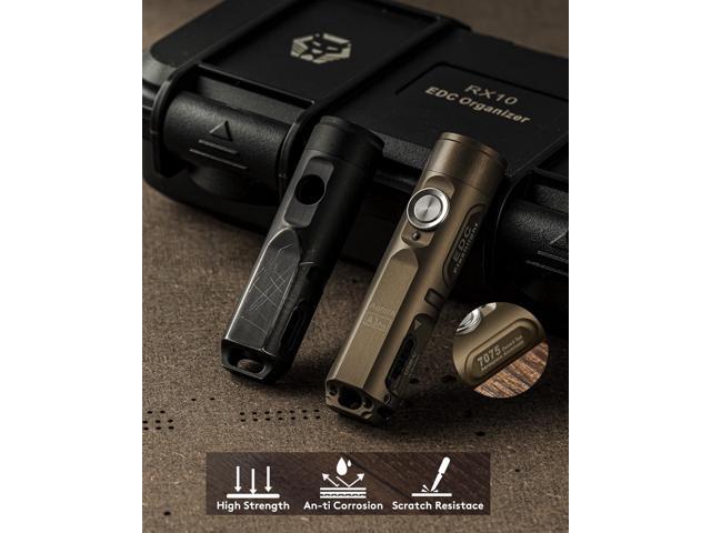 RovyVon Aurora A3 Pro G4 USB-C 7000K Keychain Flashlight, 650 High Lumen Super Bright with EDC Mini Size,Scratch Resistant Little Tiny Gadgets,5...