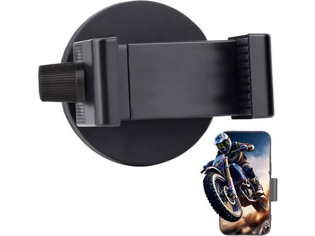 Magnetic Motorcycle Phone Mount Holder,Strong Magnetic Attracts Tank,Non-Slip & Anti-Scratch, Fits Most Phones,One Adhesive Metal Plate Attached