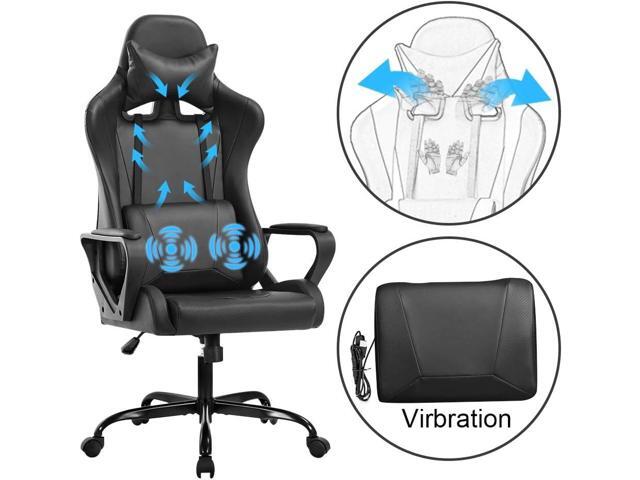 Racing Style Gaming Chair Office Chair High Back Computer Chair Leather Desk Chair Ergonomic Executive Chair Adjustable Video Game Chair Swivel...