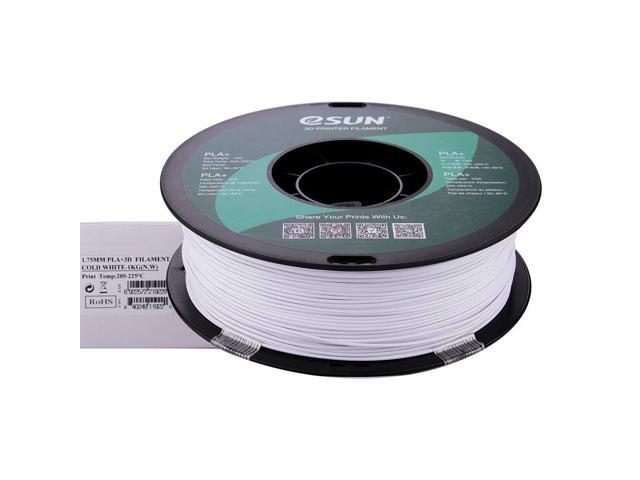 eSUN PLA PRO (PLA+) 3D Printer Filament, Dimensional Accuracy +/- 0.03mm, 1kg, Plastic Spool, 1.75mm, Cool White