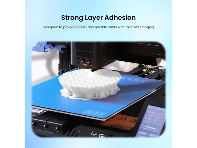 TPU Filament 1.75mm Black 1Kg Spool 95A Flexible Soft 3D Printer Filament Consistent Diameter +/-0.03mm in Vacuum Package