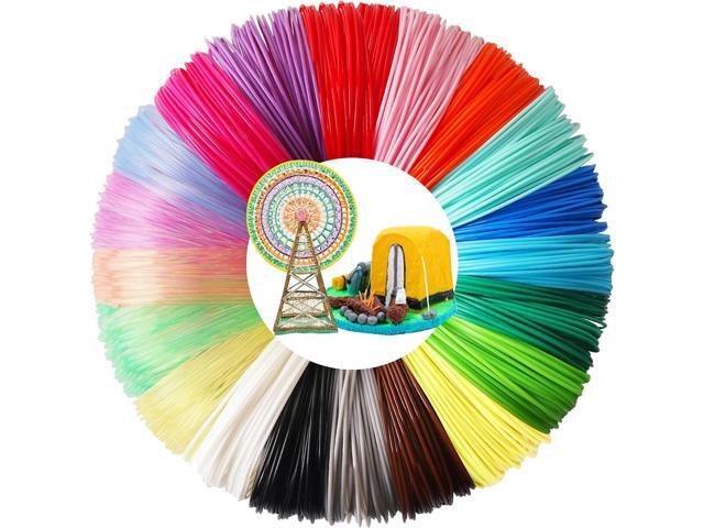 3D Pen PLA Filament Refills, 20 Colors, 20 Feet Each Color, Total 400 Feet by TTYT3D, Support for All 1.75mm 3D Printer and 3D Pen, Not Fit for...