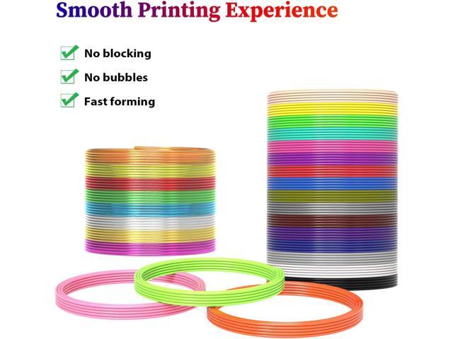 36 Colors 3D Pen Filament 1.75mm PLA, Each Color 32.8 Feet, Total 1181 Feet 3D Pen Filament Refills 3D Printing Pen Refills with High-Precision...