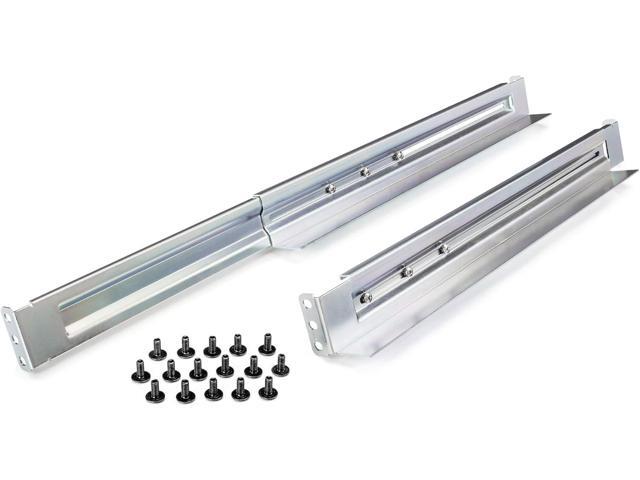 CyberPower 4POSTRAIL 4-Post Universal Rack Mount Rail Kit, Silver