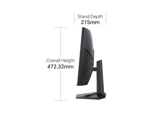GTek 280Hz Gaming Computer Monitor, 27 Inch Frameless Display Full HD 1920 x 1080P, Curved 1500R, VA 1ms MPRT, FreeSync, DisplayPort/HDMI, 90%...