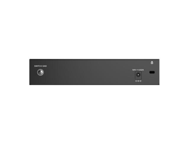 D-Link 8-Port 2.5G PoE++ Unmanaged Switch with 8 x 2.5G PoE ports - Multi-Gig, Fanless, Plug & Play - (DMS-108P)