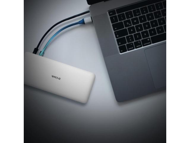 D-Link 9-in-1 USB4 Docking Station with Dual 8K Display Ports (DUF-901)