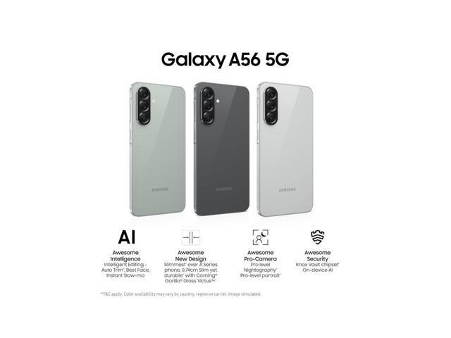 Samsung - Galaxy A56 128GB (Unlocked) Latin America Version - Awesome Graphite - image 6