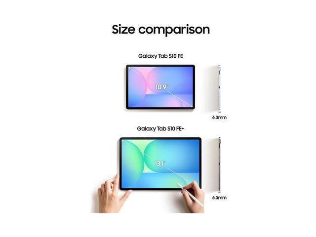 Samsung Galaxy Tab S10 FE 128GB AI Tablet, 10.9, 90Hz, 13MP Camera IP68, S Pen Included, (Canadian Model) Brand New Gray