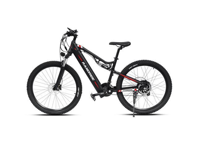 RANDRIDE 23AH Ebike Electric Bike Adult, 1000W Mountain Ebike Electric Bicycle, Full Suspension Electric Mountain Bike with Shimano 27 Speed,...
